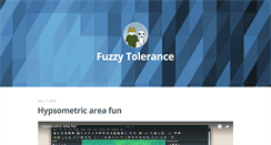 Desktop Screenshot of fuzzytolerance.info